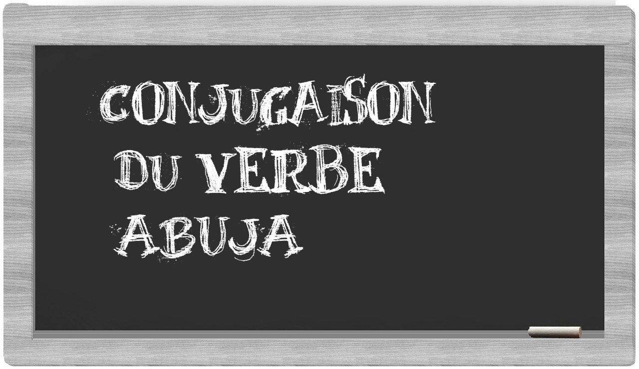 ¿Abuja en sílabas?