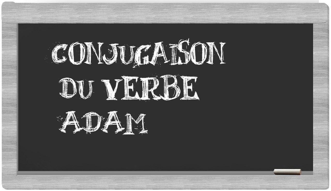 ¿Adam en sílabas?