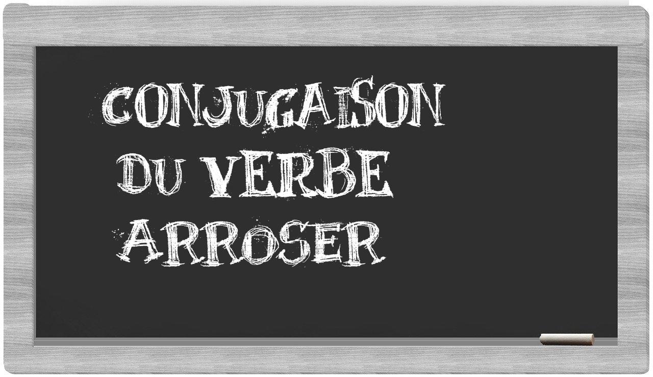 ¿arroser en sílabas?