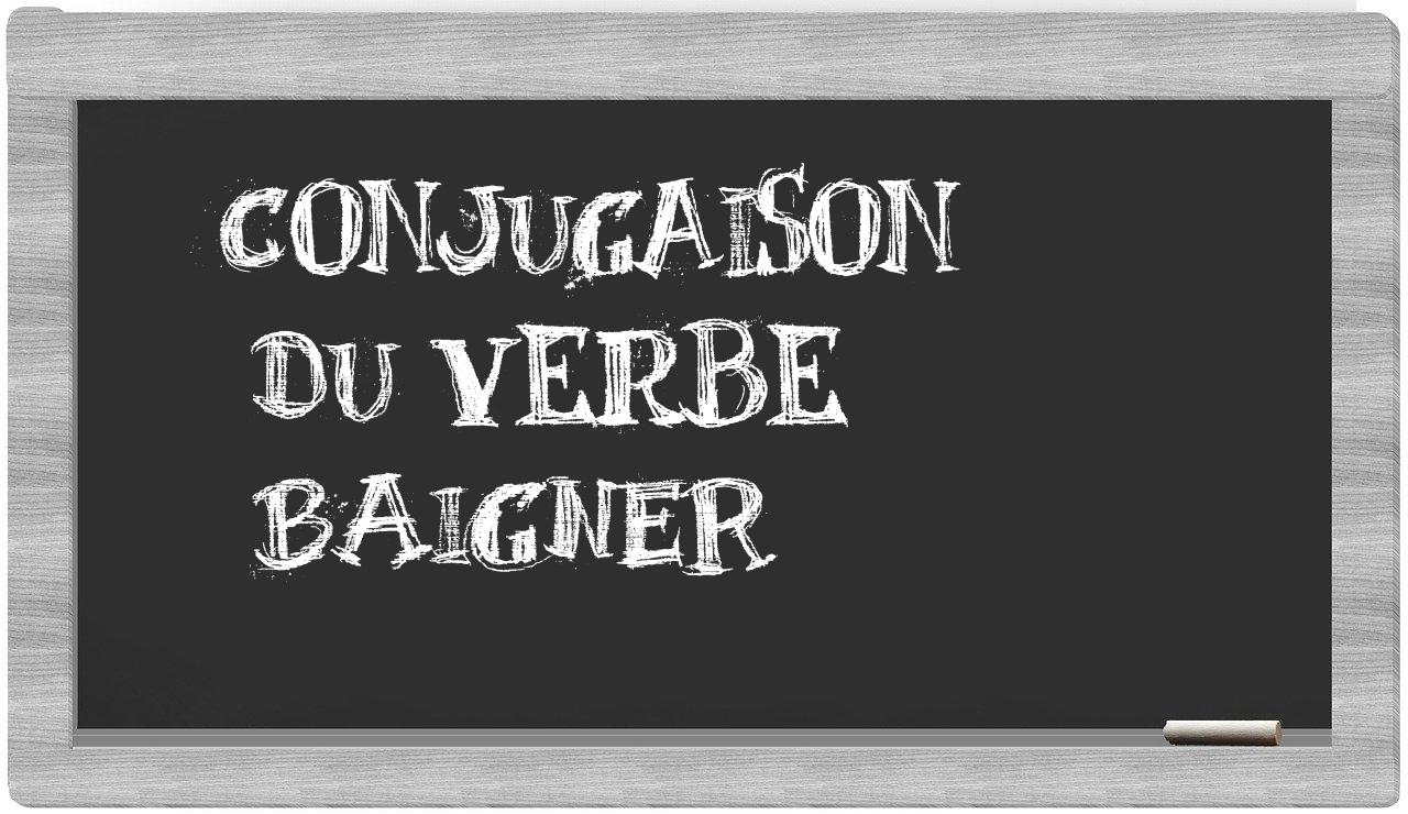 ¿baigner en sílabas?