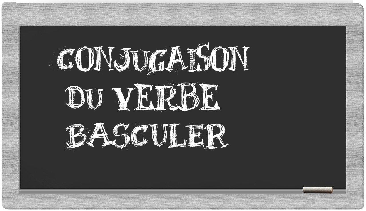 ¿basculer en sílabas?