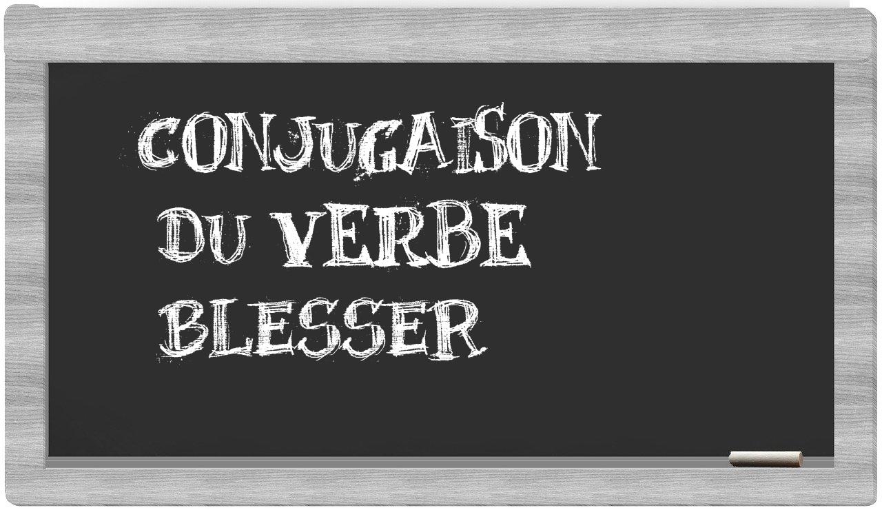 ¿blesser en sílabas?