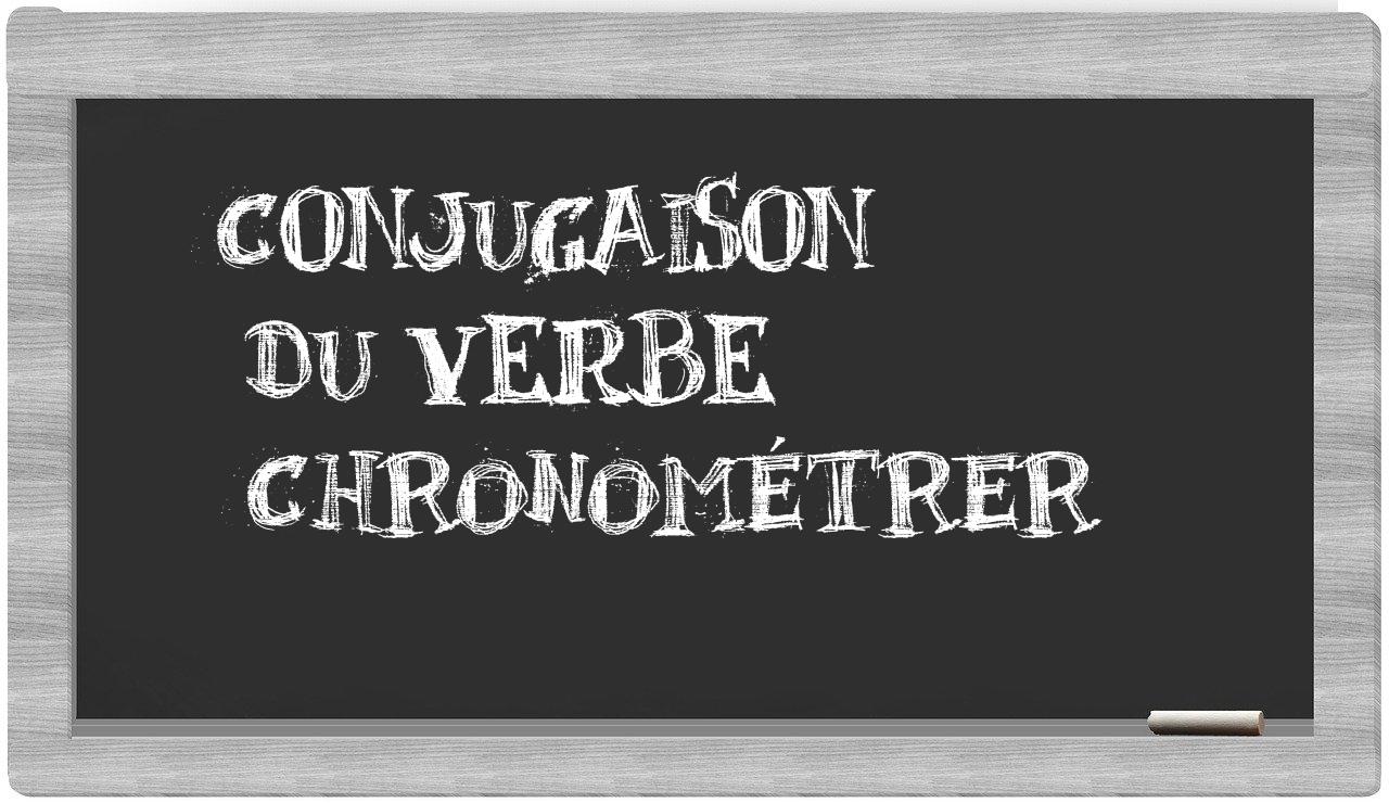 ¿chronométrer en sílabas?