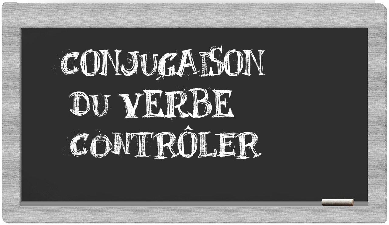 ¿contrôler en sílabas?