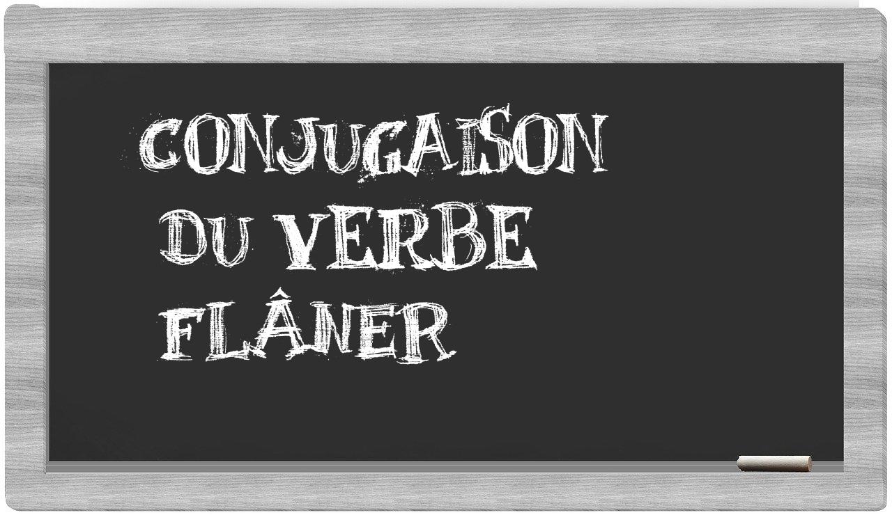 ¿flâner en sílabas?