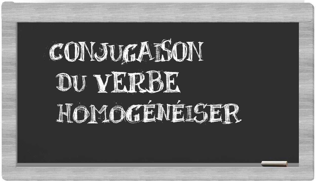 ¿homogénéiser en sílabas?