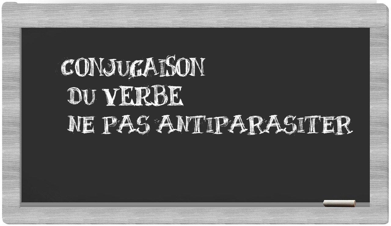 ¿ne pas antiparasiter en sílabas?