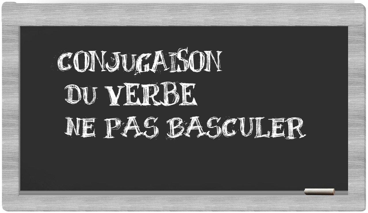 ¿ne pas basculer en sílabas?