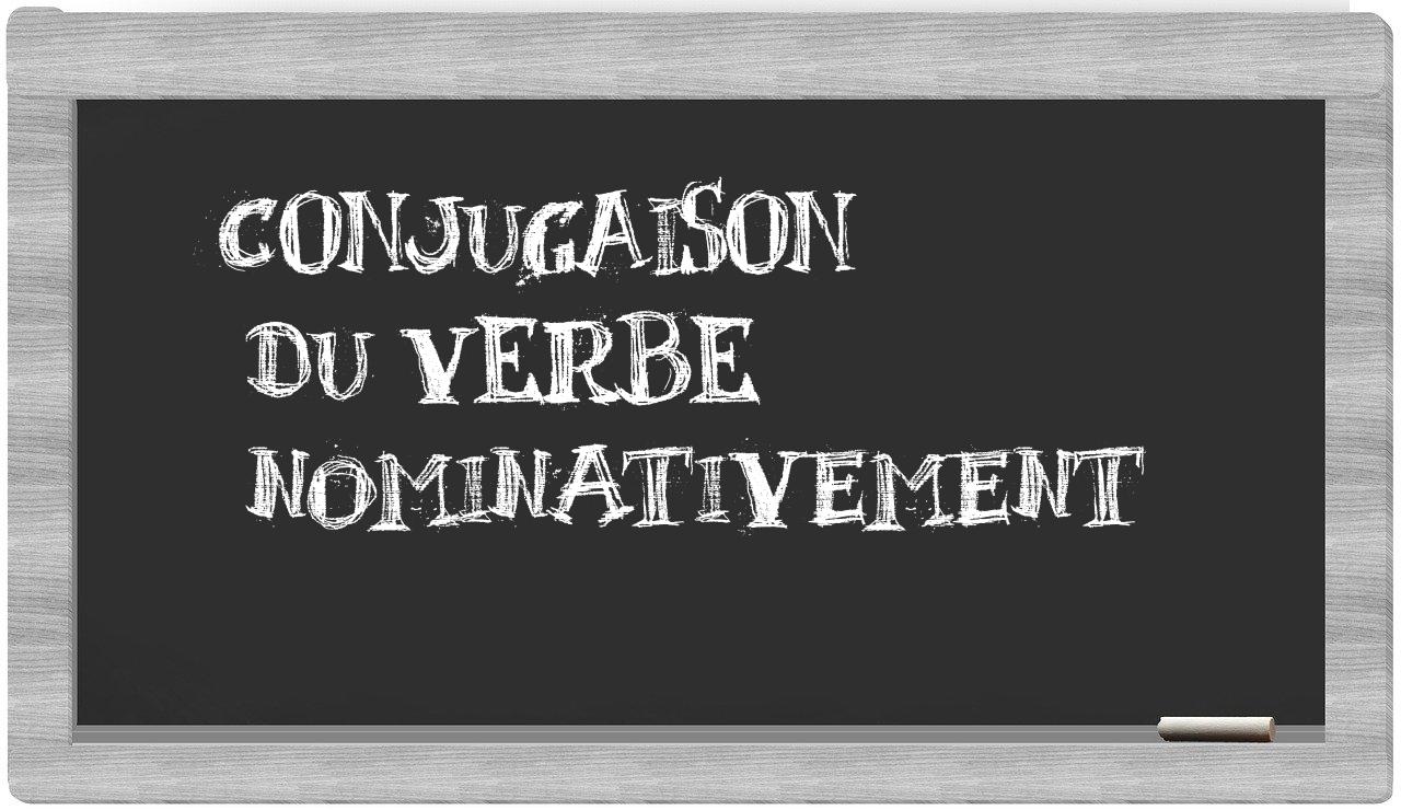 ¿nominativement en sílabas?