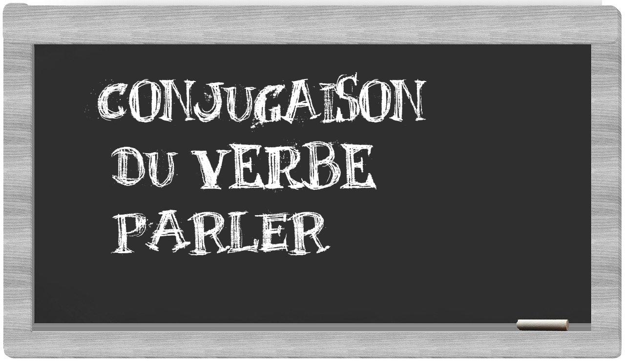 ¿parler en sílabas?