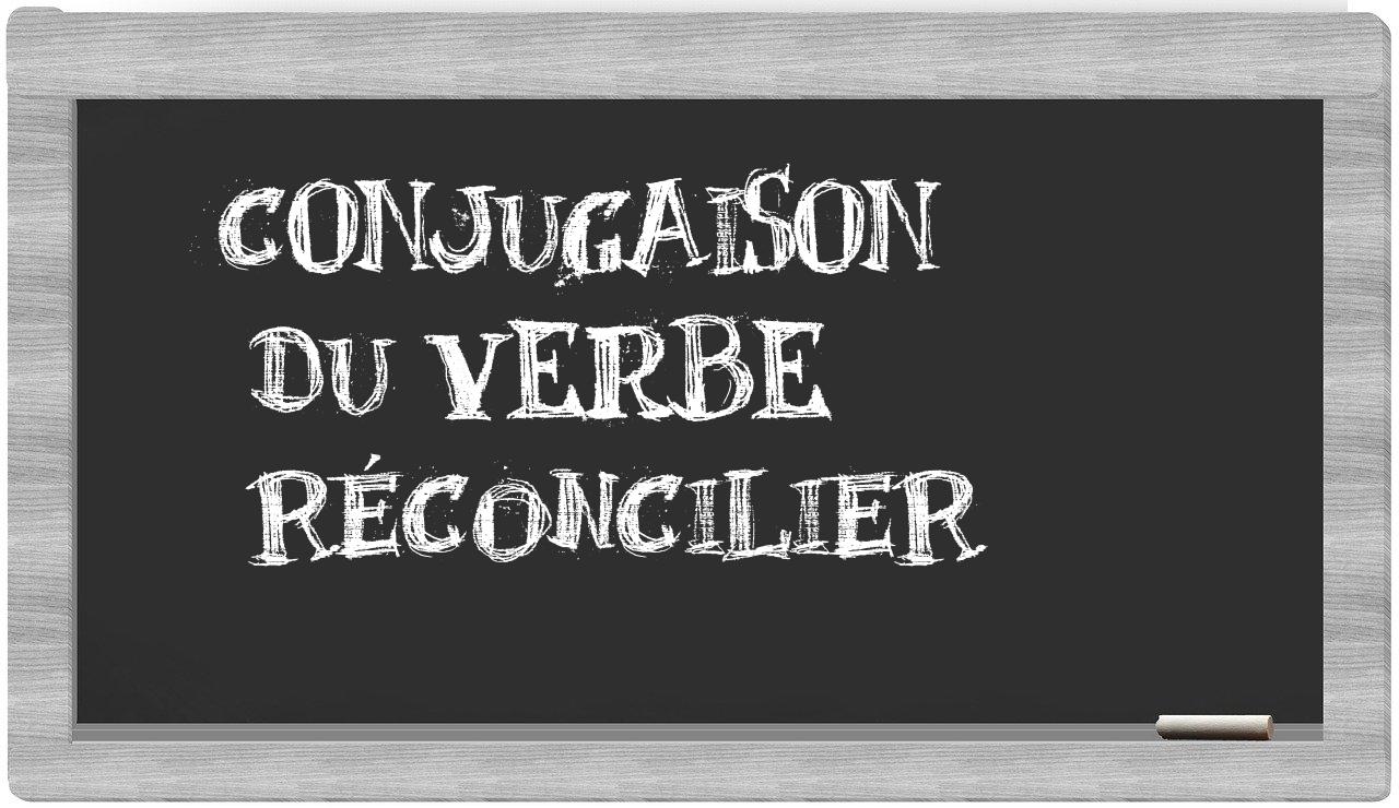 ¿réconcilier en sílabas?