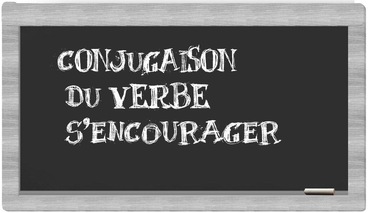 ¿s'encourager en sílabas?