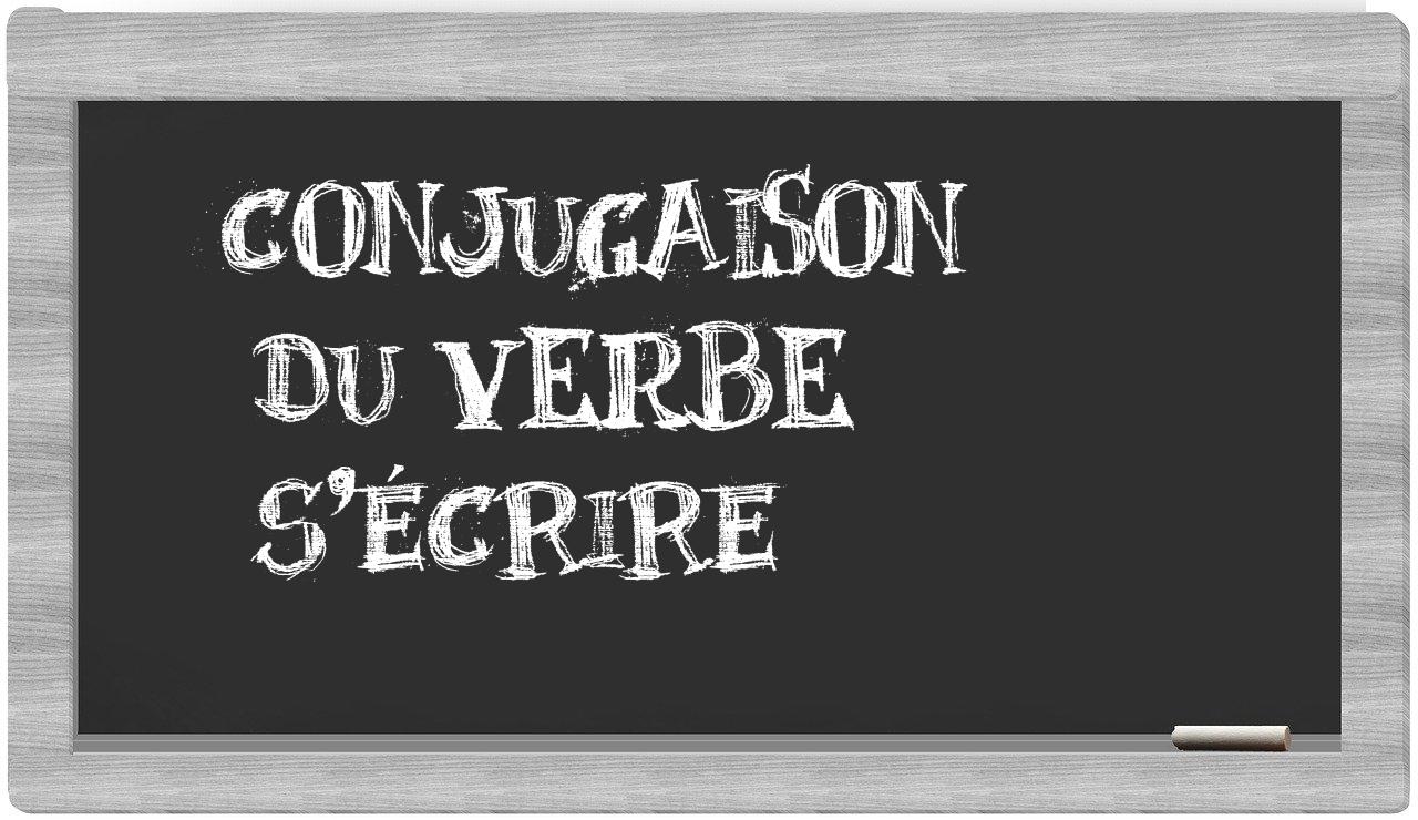 ¿s'écrire en sílabas?