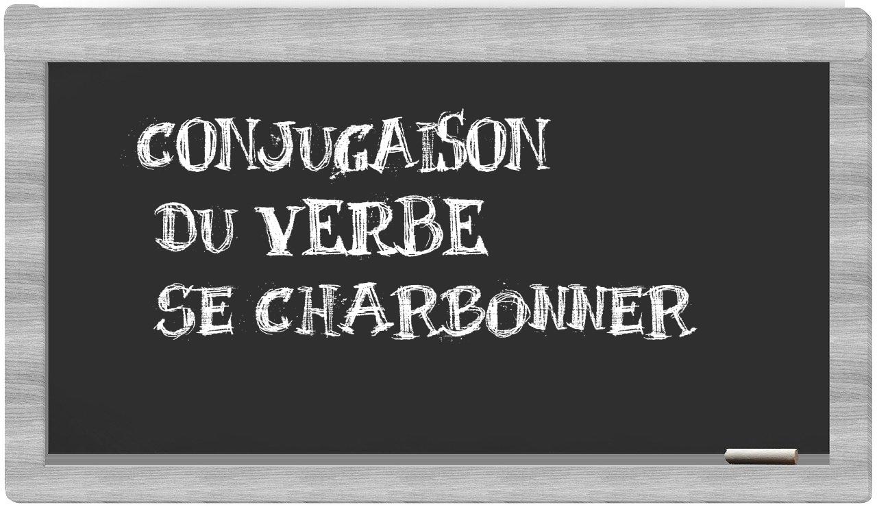 ¿se charbonner en sílabas?