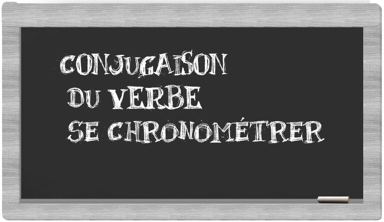 ¿se chronométrer en sílabas?