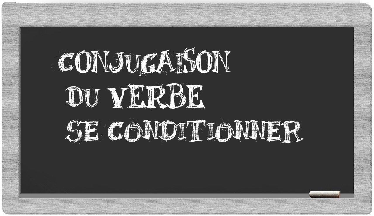 ¿se conditionner en sílabas?