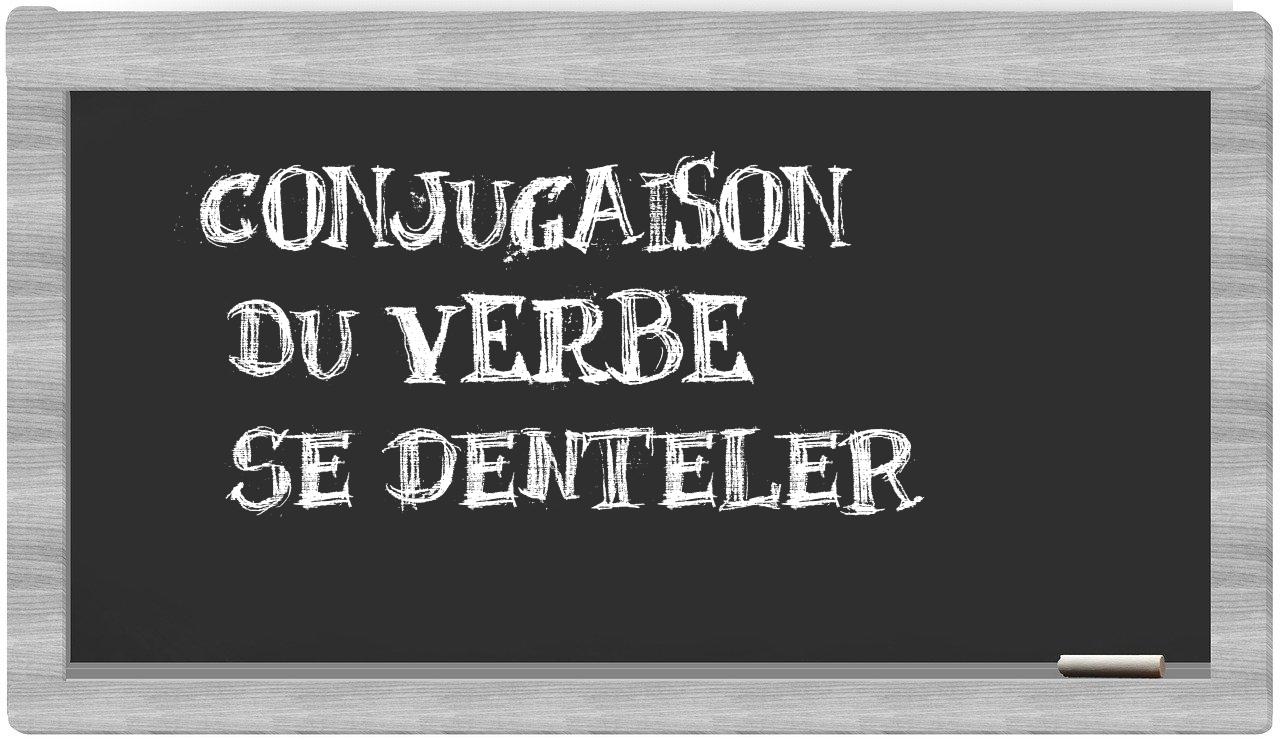 ¿se denteler en sílabas?