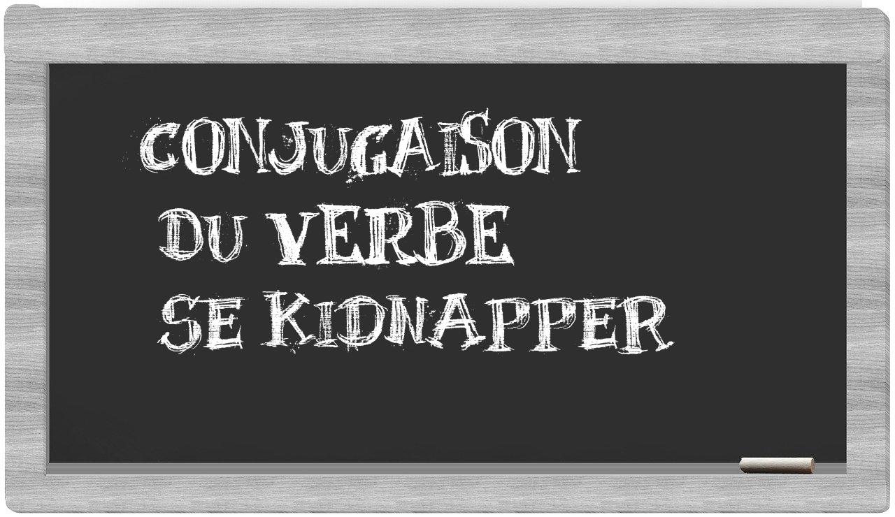 ¿se kidnapper en sílabas?