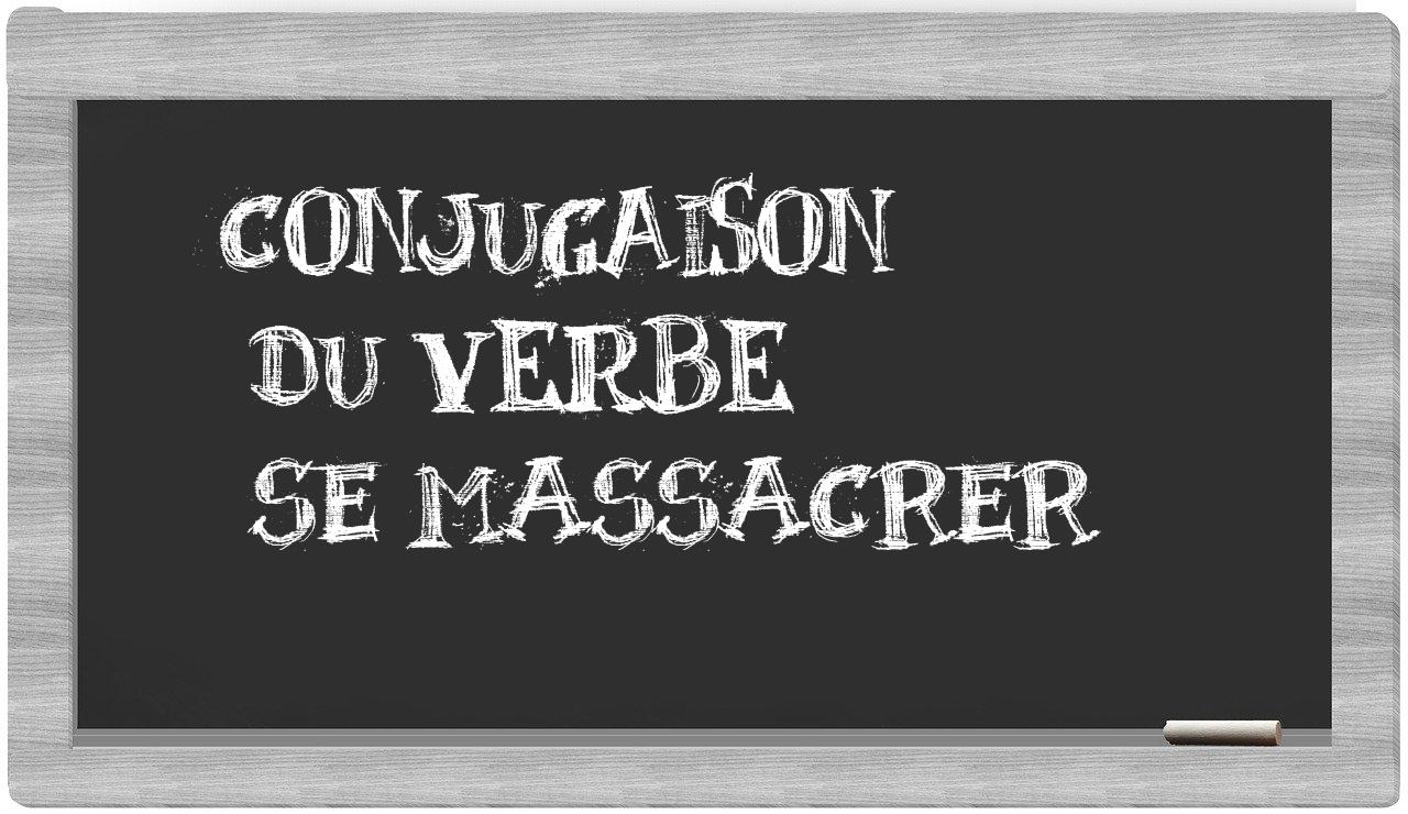 ¿se massacrer en sílabas?