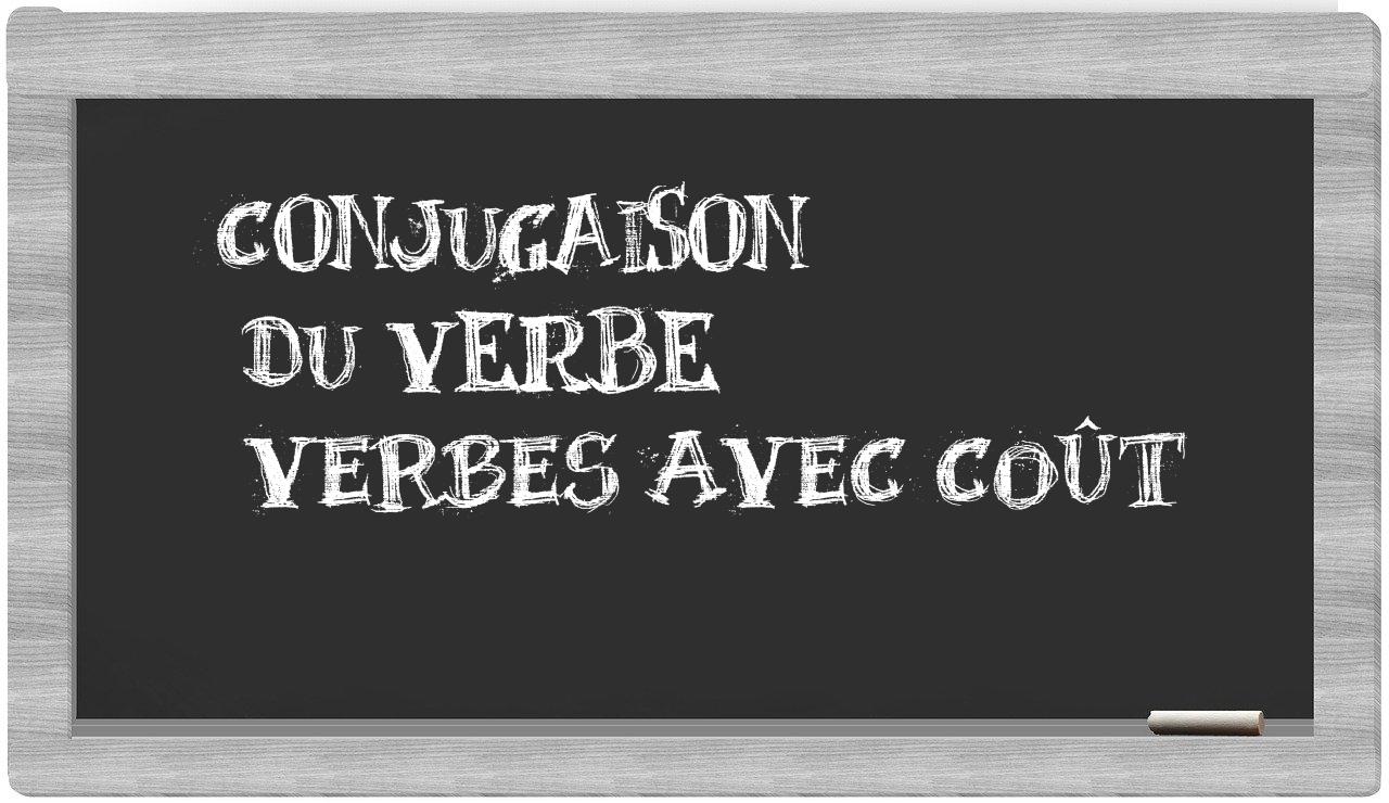 ¿verbes avec coût en sílabas?